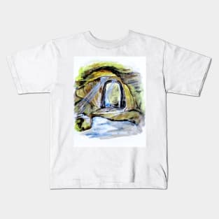 Cumaean Sibyl Cave Kids T-Shirt